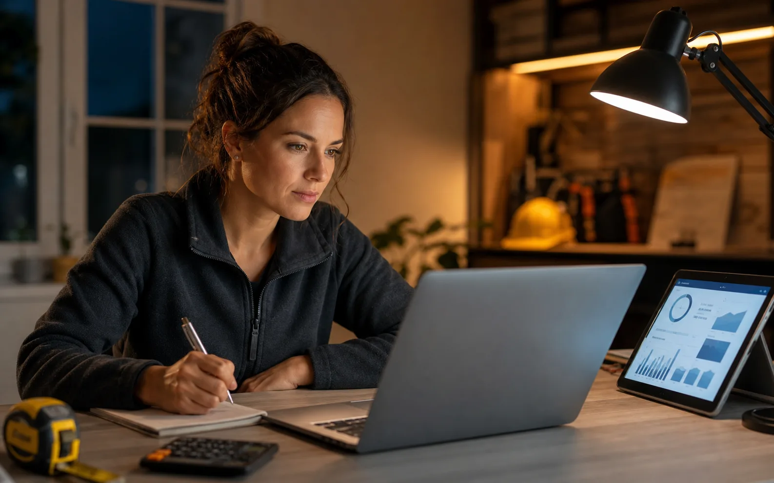 Restoration estimator studying online on her own schedule